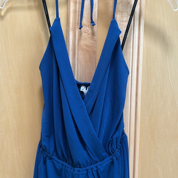 BCBGeneration Surplice Halter V-Neck Dress - Picture 4 of 6